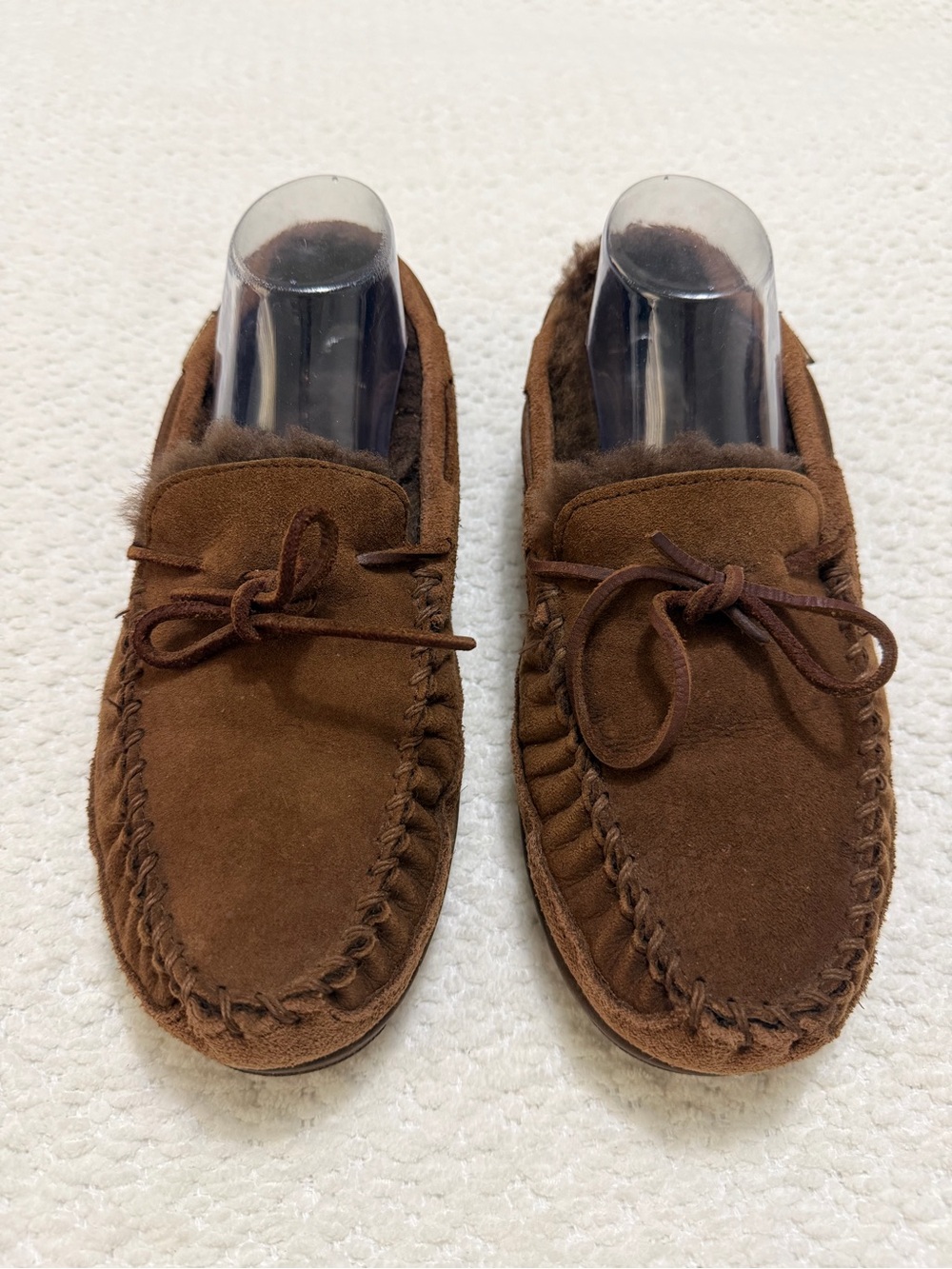 L.L.Bean Brown Moccasin Loafer Slip On Slippers Men’s Size 9 M